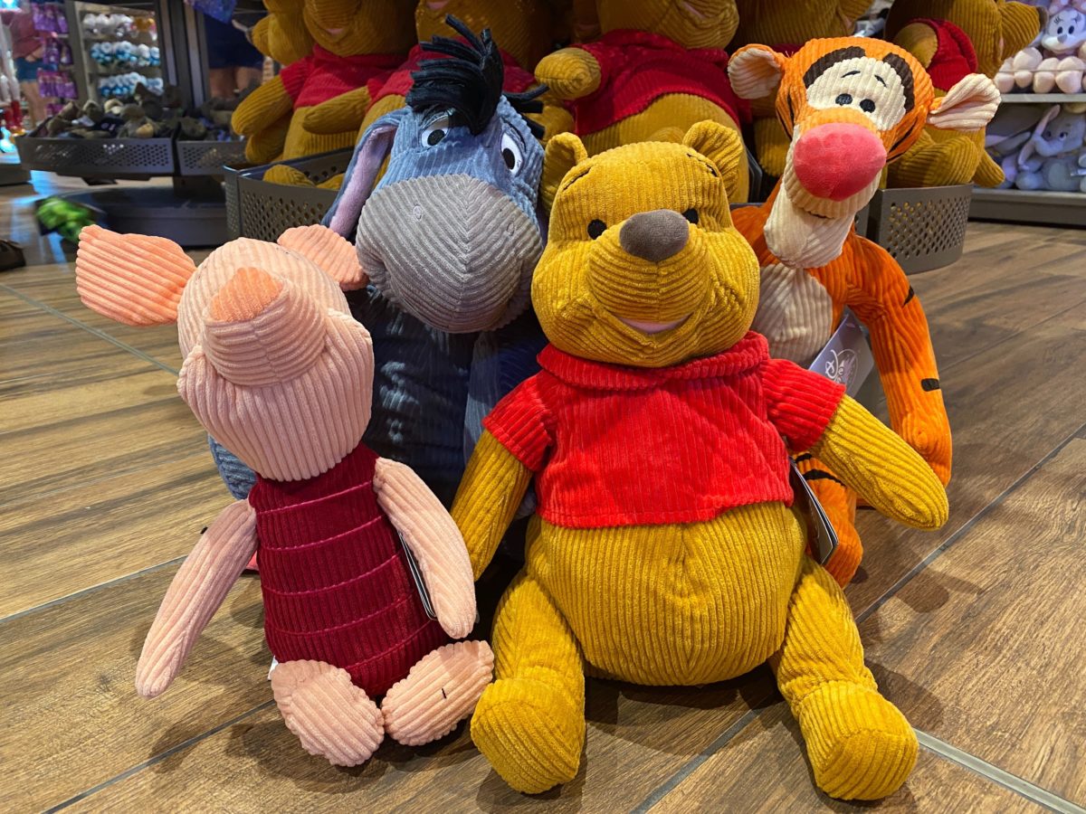 corduroy winnie the pooh plush